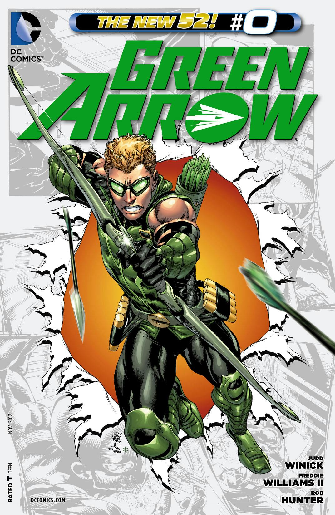 Green Arrow (2011-) #0 preview images
