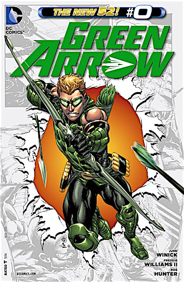Green Arrow (2011-) #0 preview images