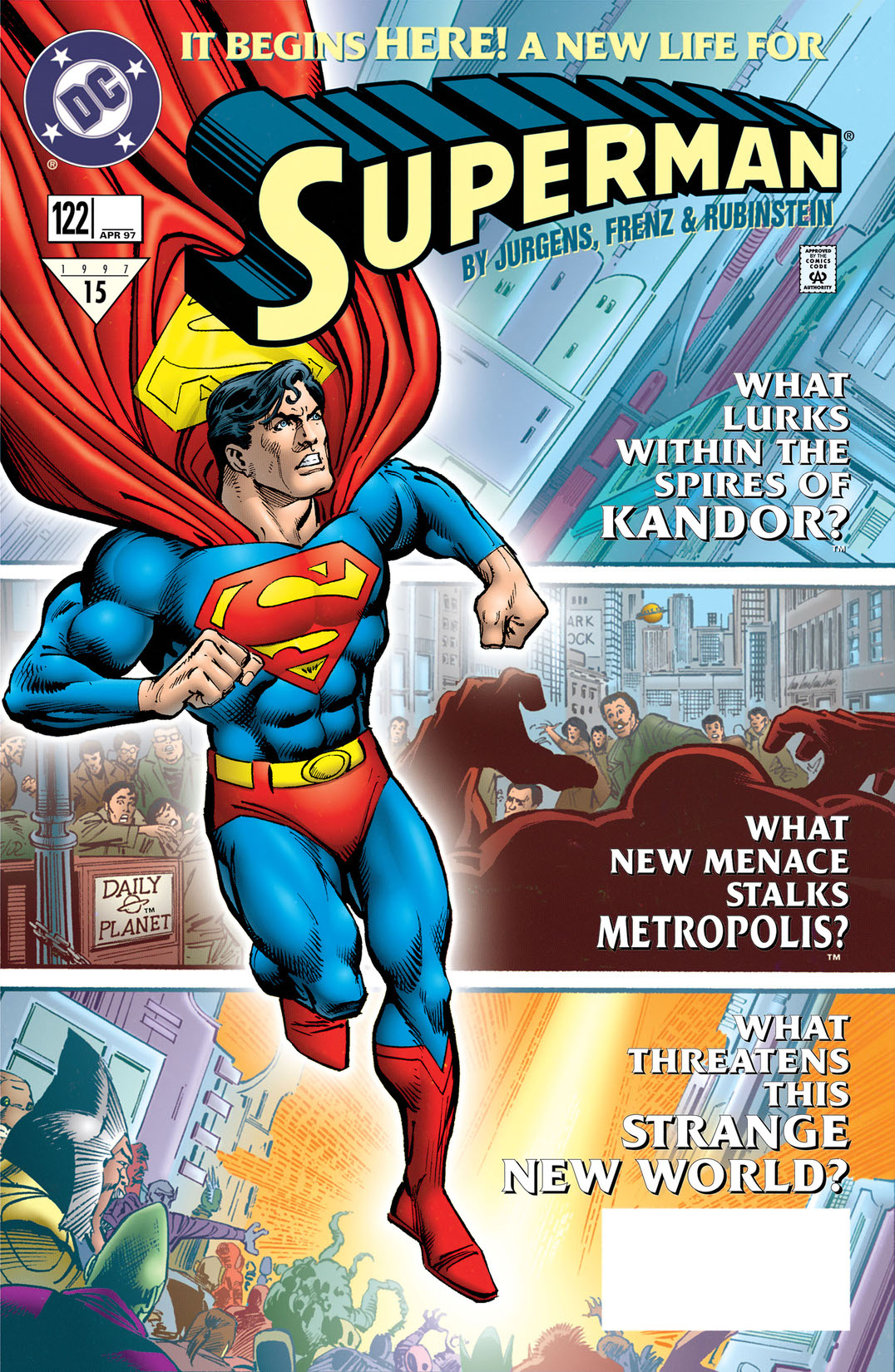 Superman (1986-) #122 preview images