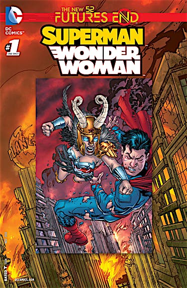 Superman/Wonder Woman: Futures End #1 preview images