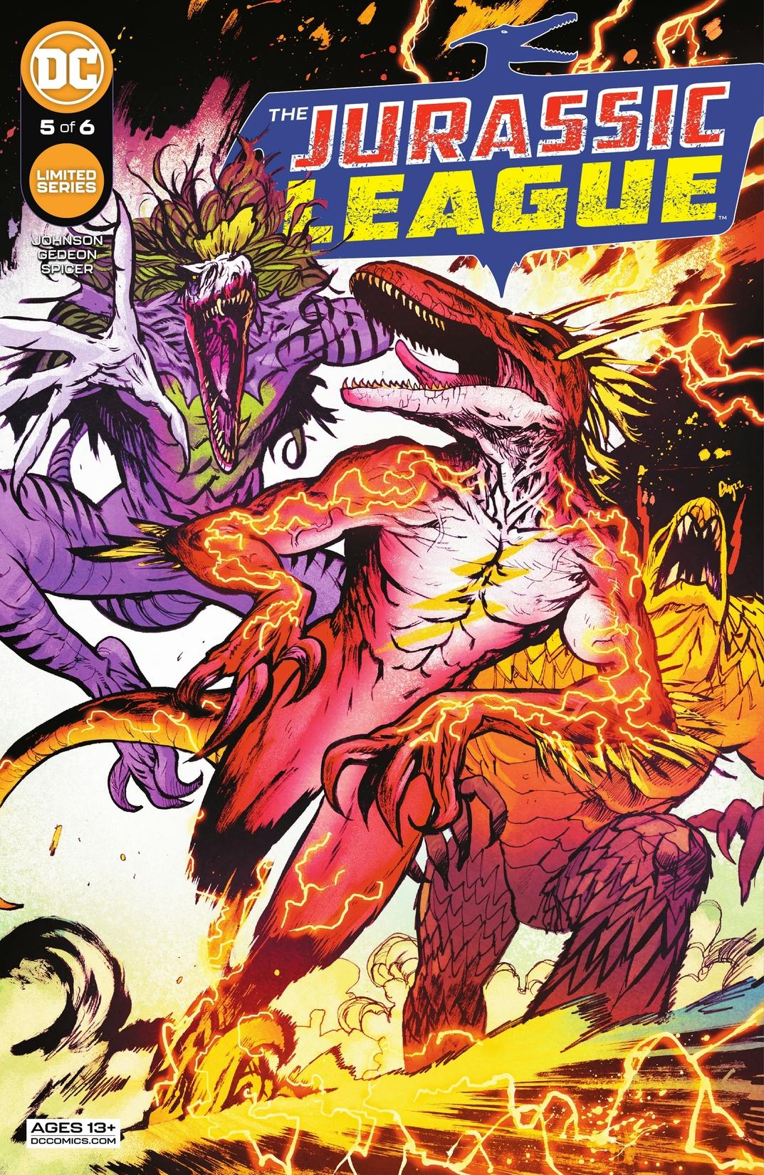 The Jurassic League #5 preview images