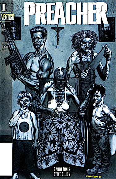 Preacher #9 preview images