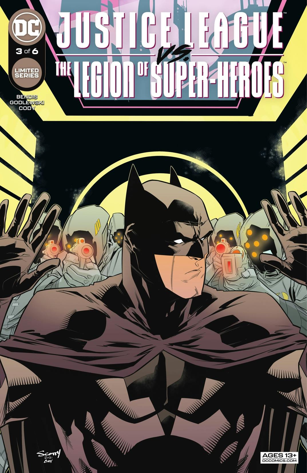 Justice League vs. The Legion of Super-Heroes #3 preview images