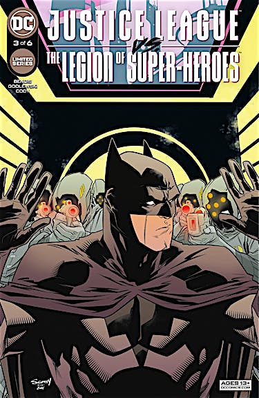 Justice League vs. The Legion of Super-Heroes #3 preview images