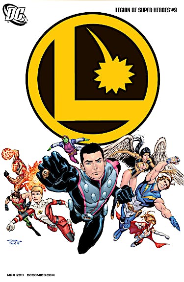 Legion of Super-Heroes (2010-) #9 preview images