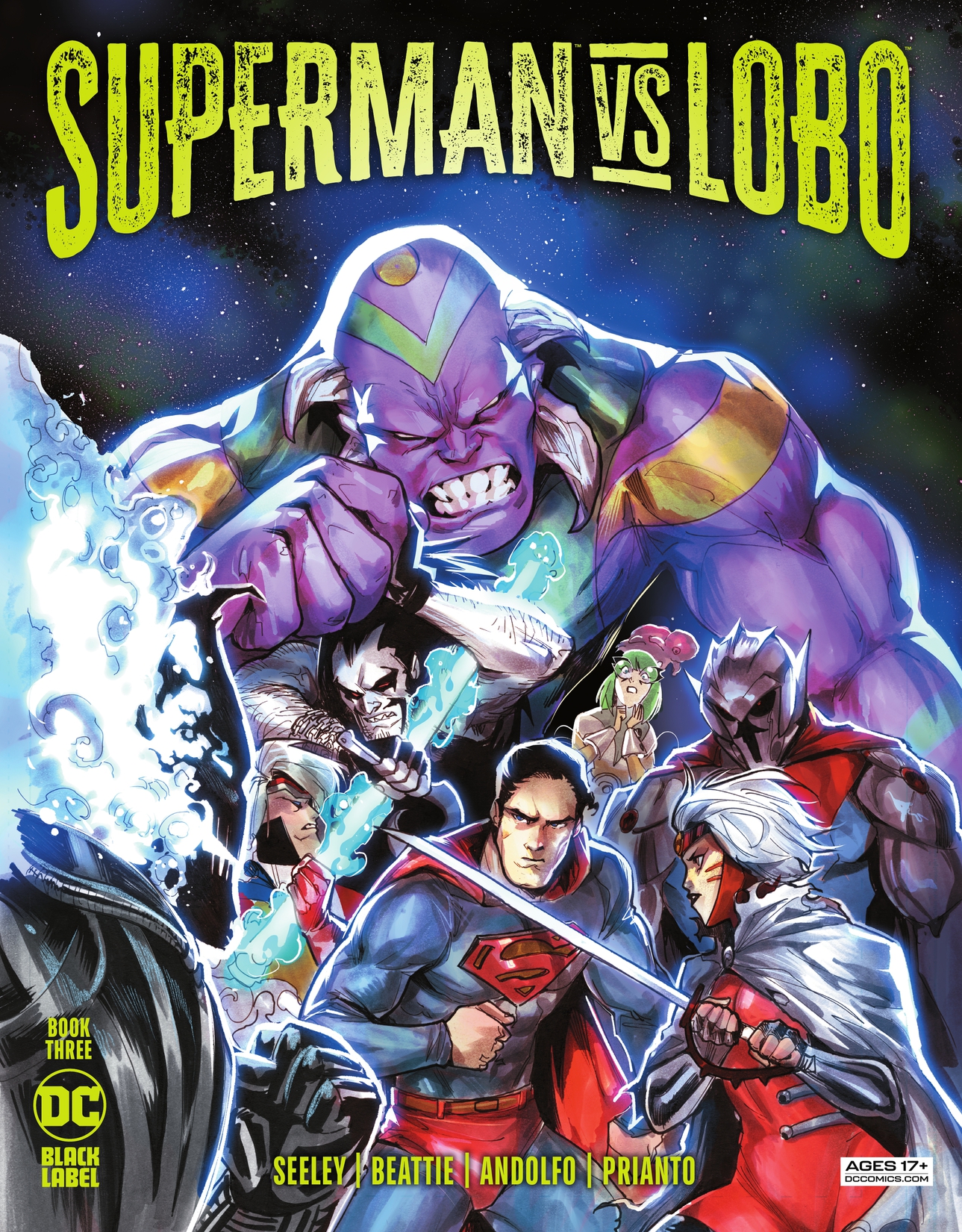 Superman vs. Lobo #3 preview images