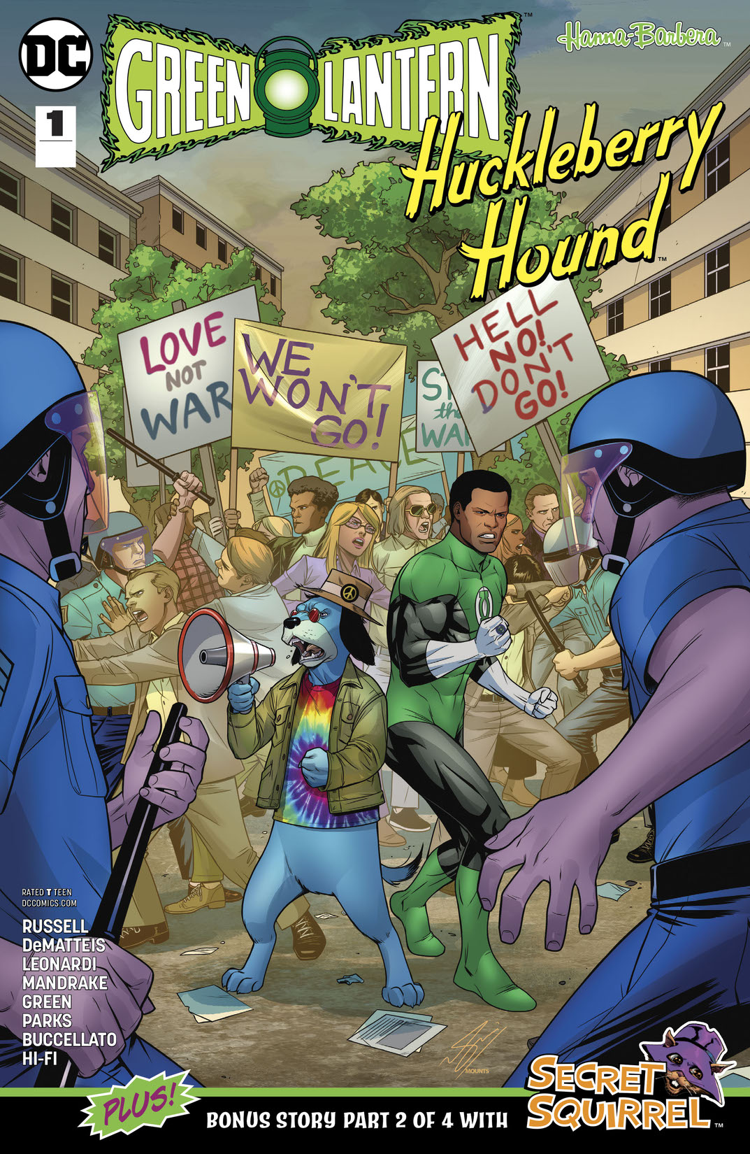 Green Lantern/Huckleberry Hound Special #1 preview images