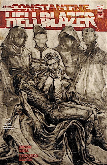 Hellblazer #217 preview images