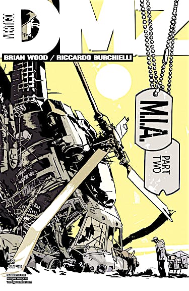 DMZ #52 preview images