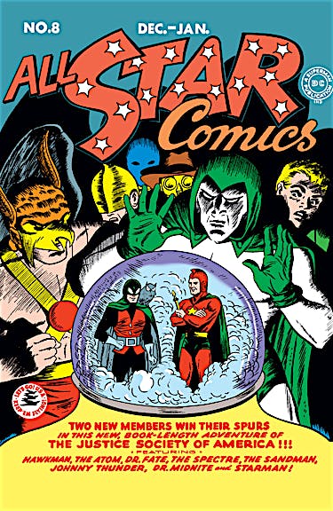 All-Star Comics #8 preview images