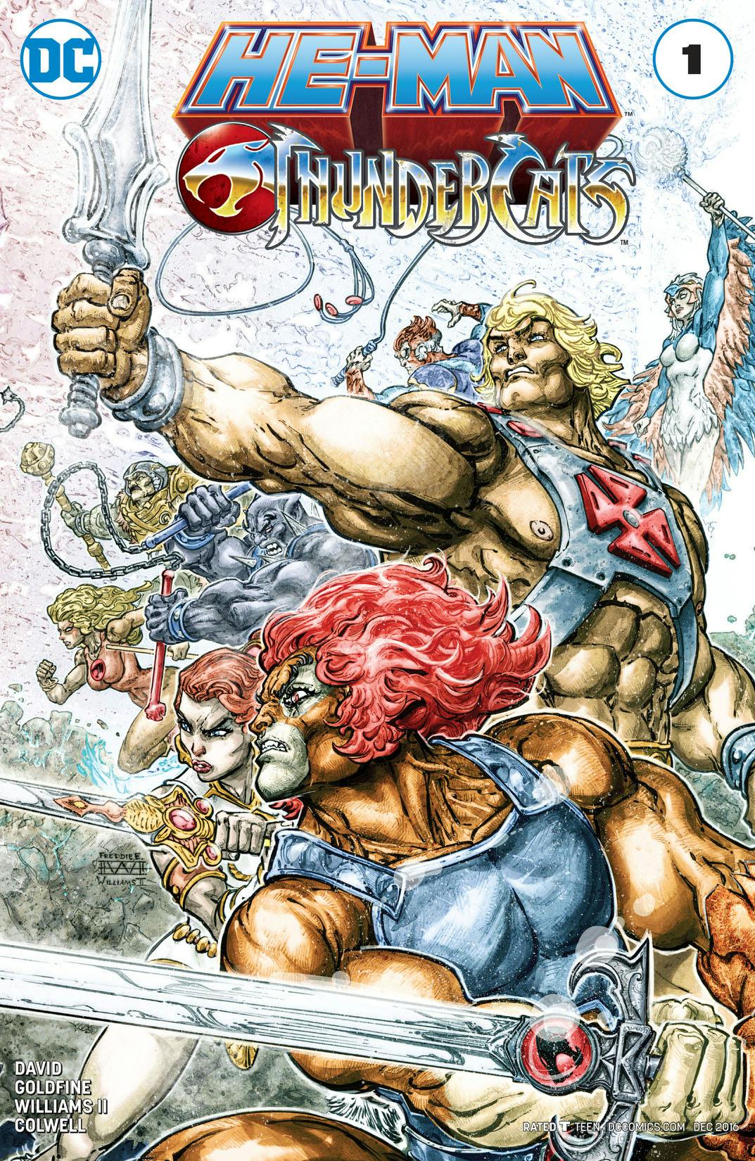 He-Man/Thundercats #1 preview images