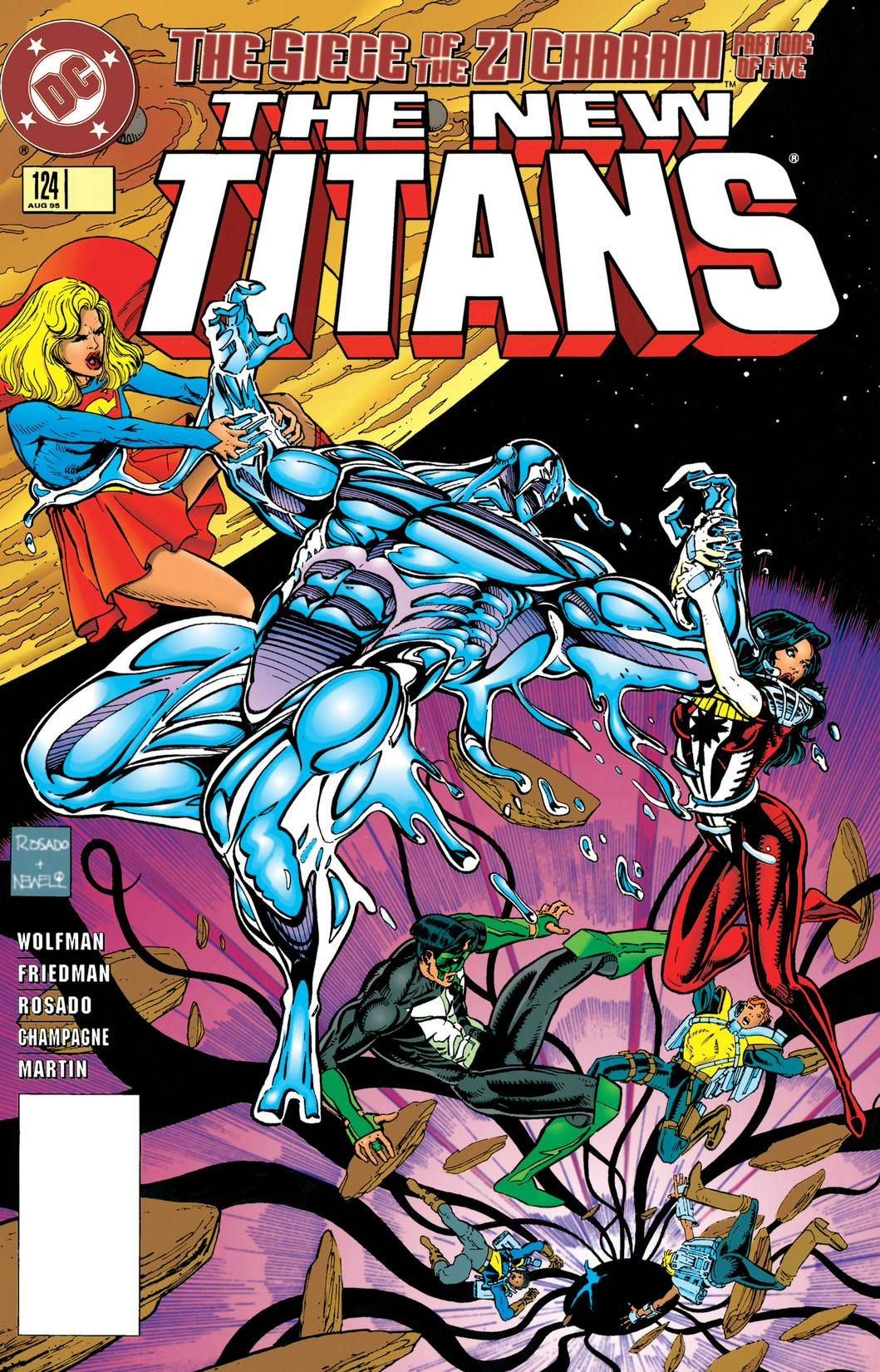 The New Titans #124 preview images