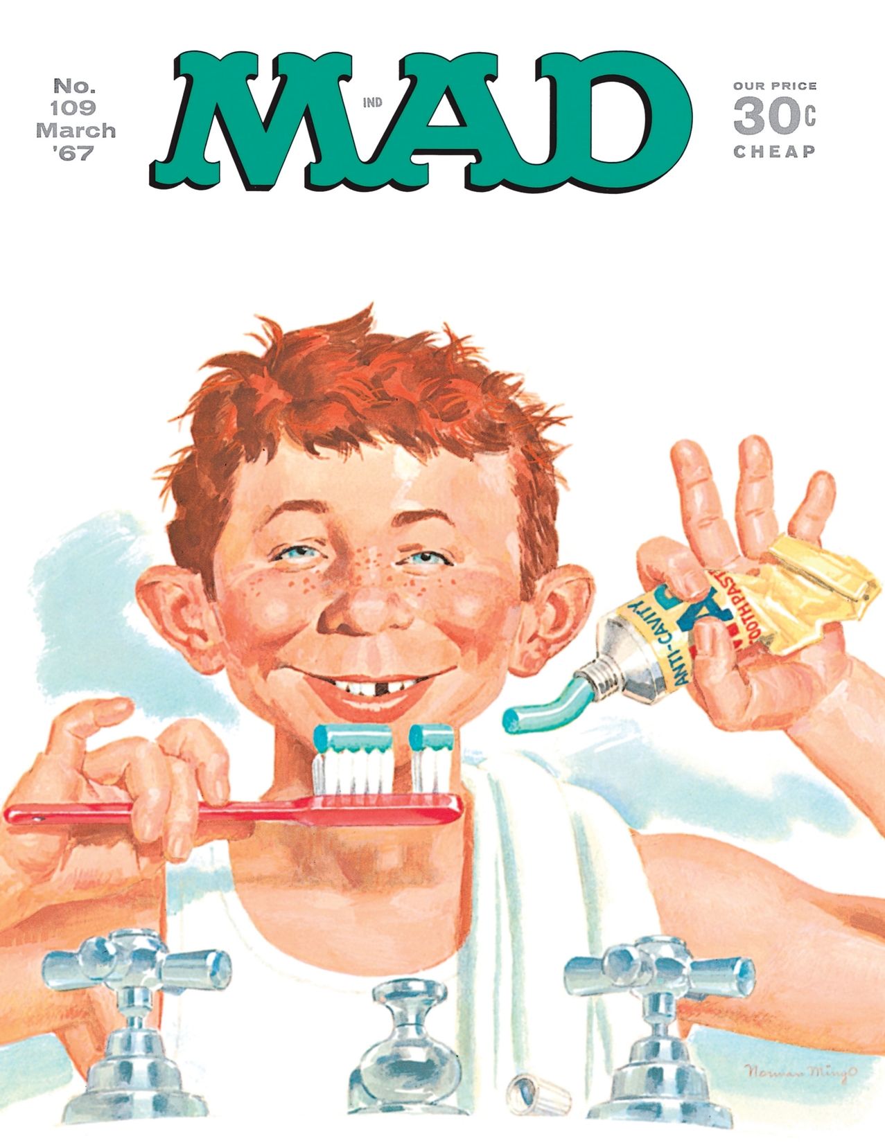 Mad Magazine #109 preview images