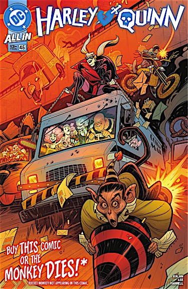 Harley Quinn #46 preview images
