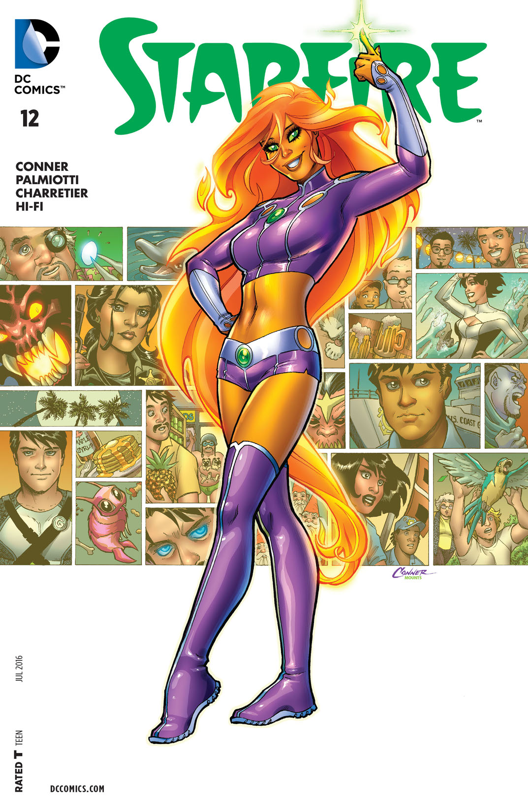 Starfire #12 preview images