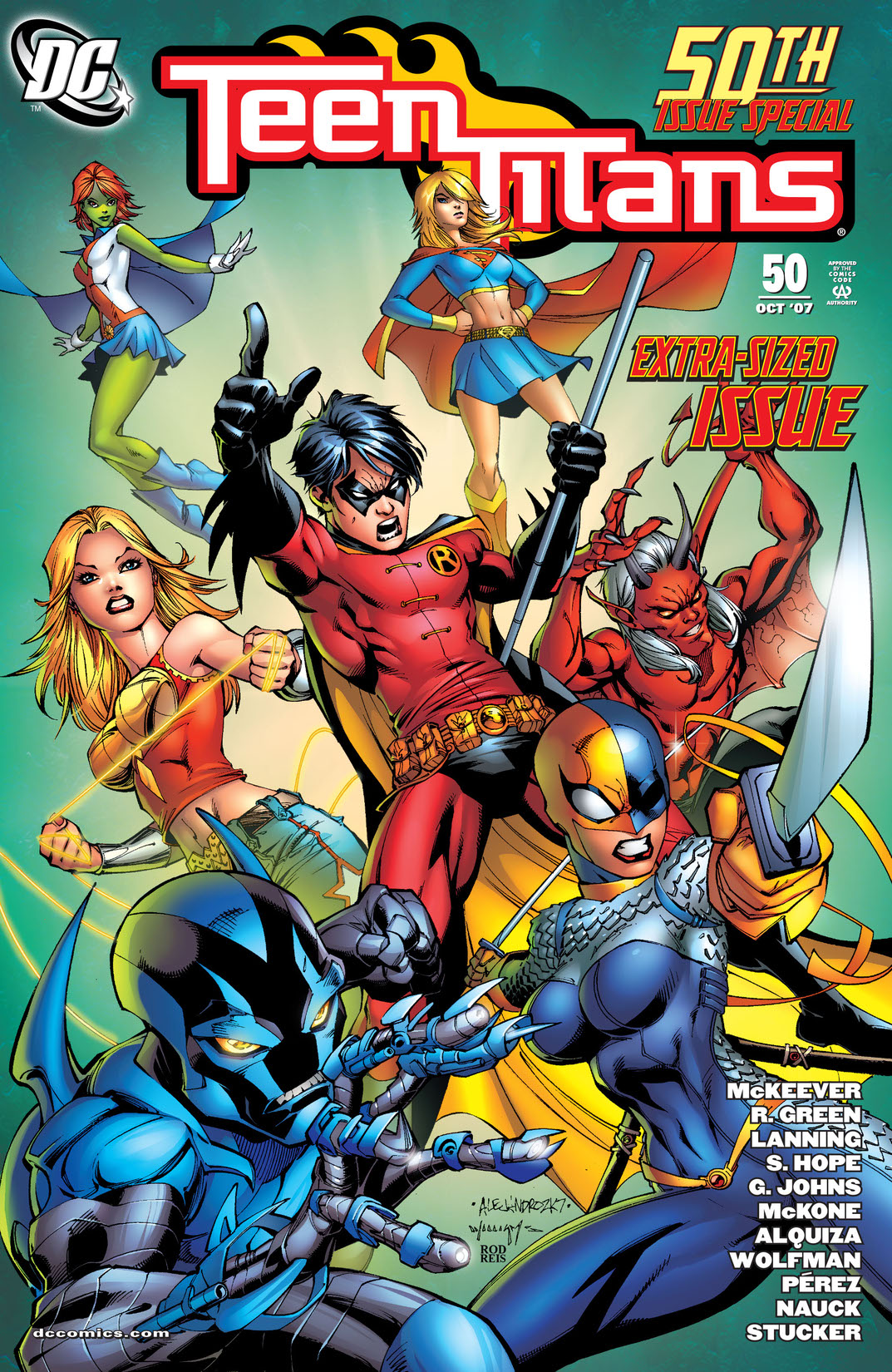 Teen Titans (2003-) #50 preview images