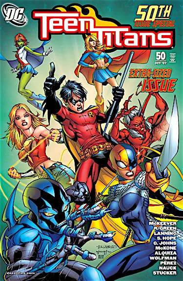 Teen Titans (2003-) #50 preview images