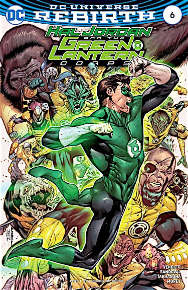 Hal Jordan and The Green Lantern Corps #6 preview images