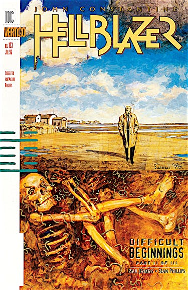 Hellblazer #103 preview images