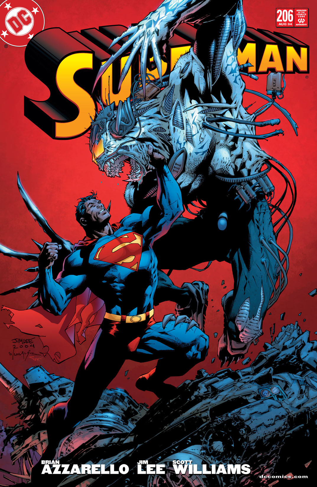 Superman (1986-) #206 preview images
