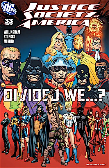 Justice Society of America (2006-) #33 preview images