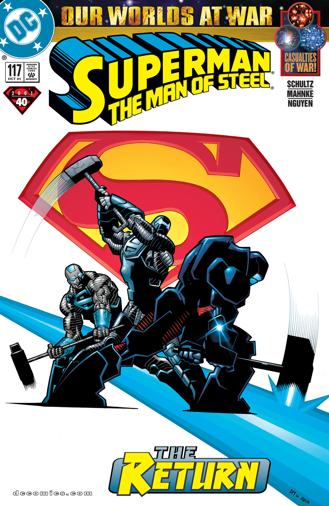Superman: The Man of Steel #117 preview images