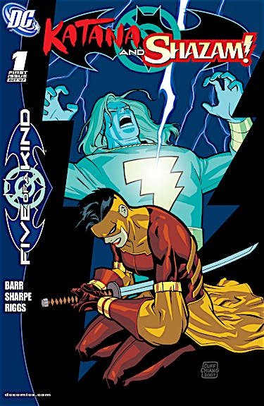 Outsiders: Five of a Kind - Katana/Shazam #1 preview images