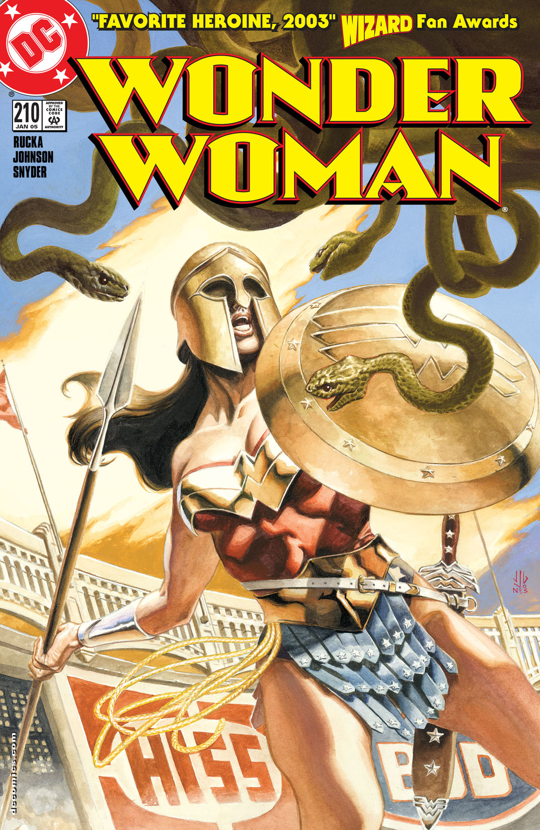 Wonder Woman (1986-) #210 preview images