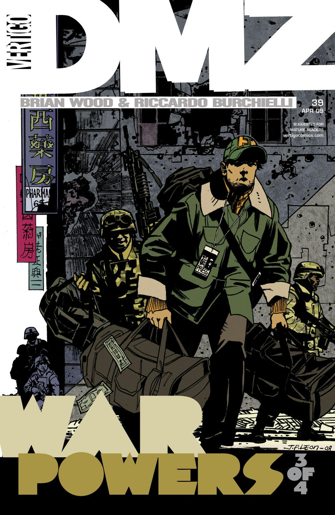 DMZ #39 preview images