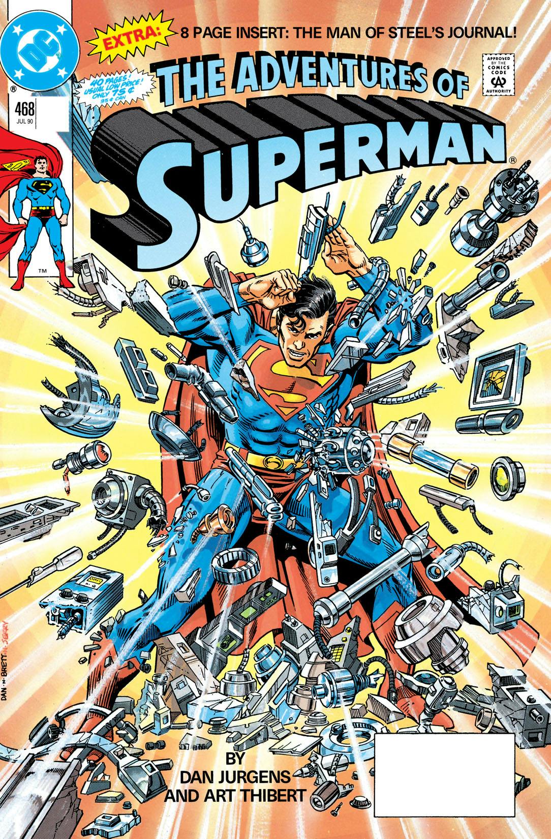 Adventures of Superman (1987-) #468 preview images
