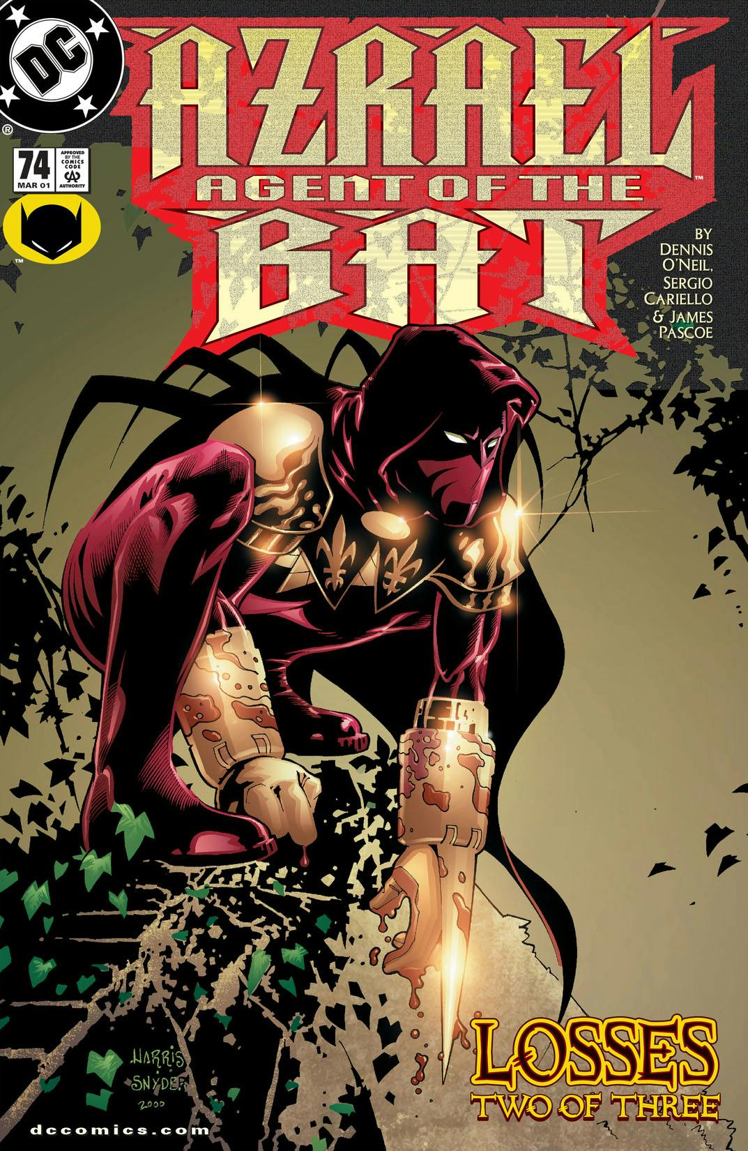 Azrael: Agent of the Bat #74 preview images