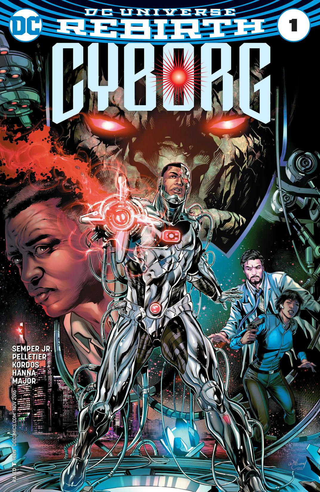 Cyborg (2016-) #1  preview images