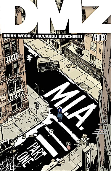 DMZ #51 preview images