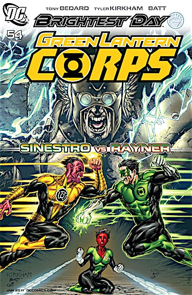 Green Lantern Corps (2006-) #54 preview images