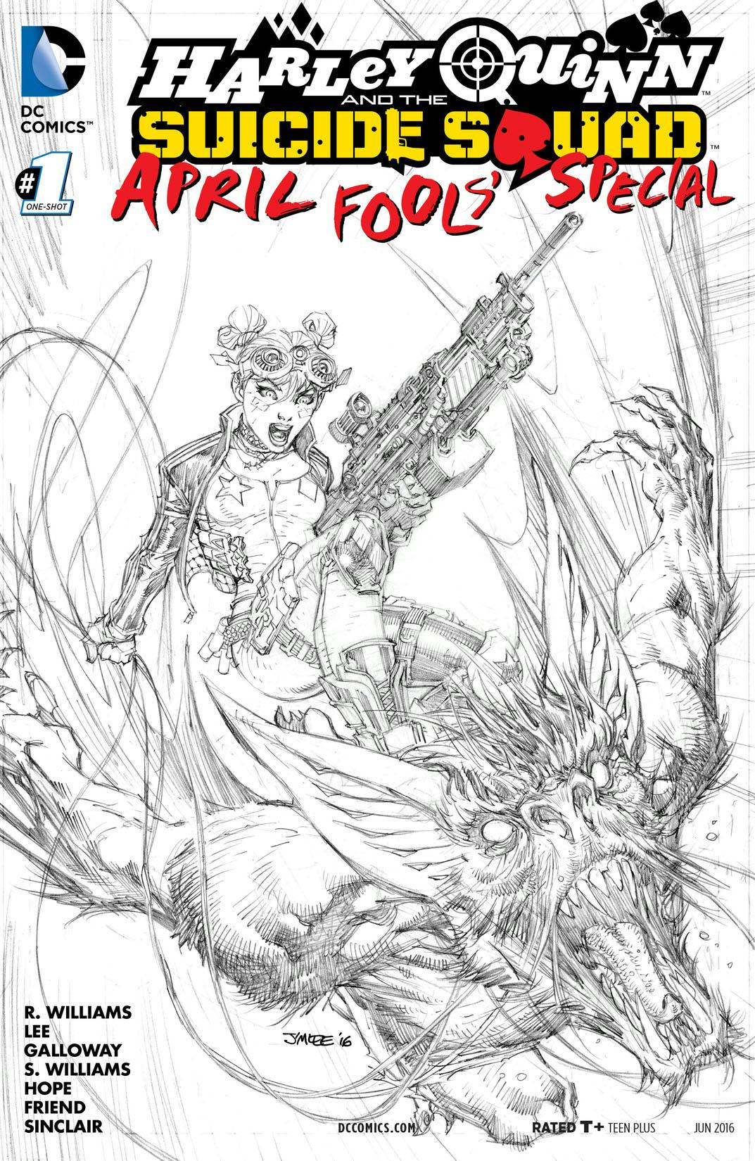 Harley Quinn & the Suicide Squad April Fool's Special series preview2