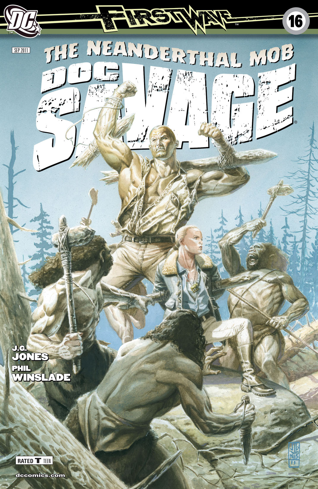 Doc Savage #16 preview images