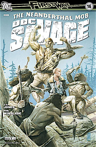 Doc Savage #16 preview images