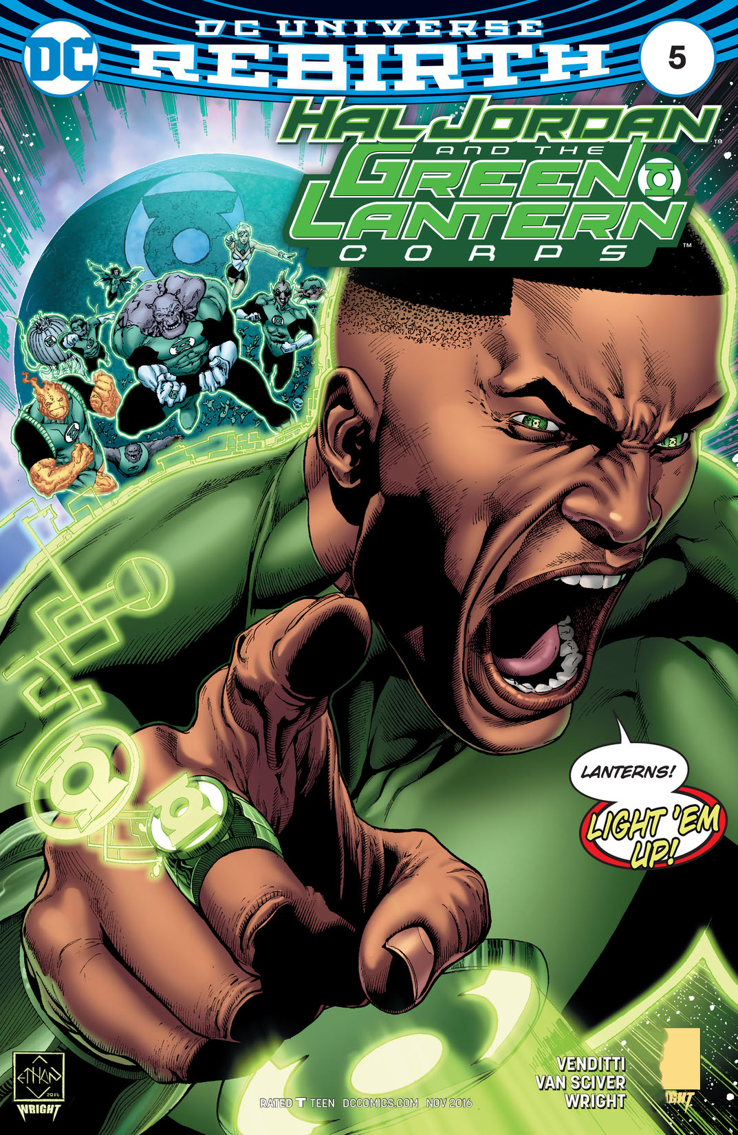 Hal Jordan and The Green Lantern Corps #5 preview images