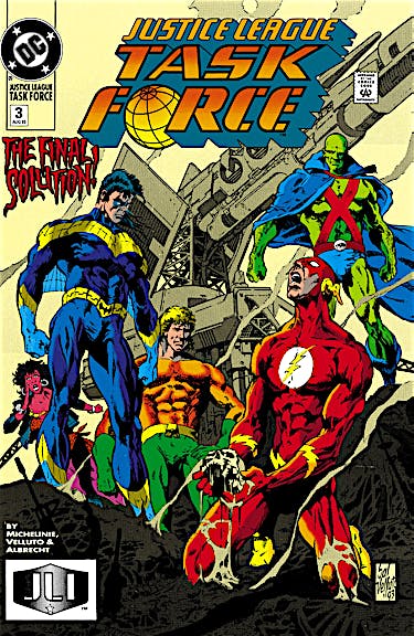 Justice League Task Force #3 preview images