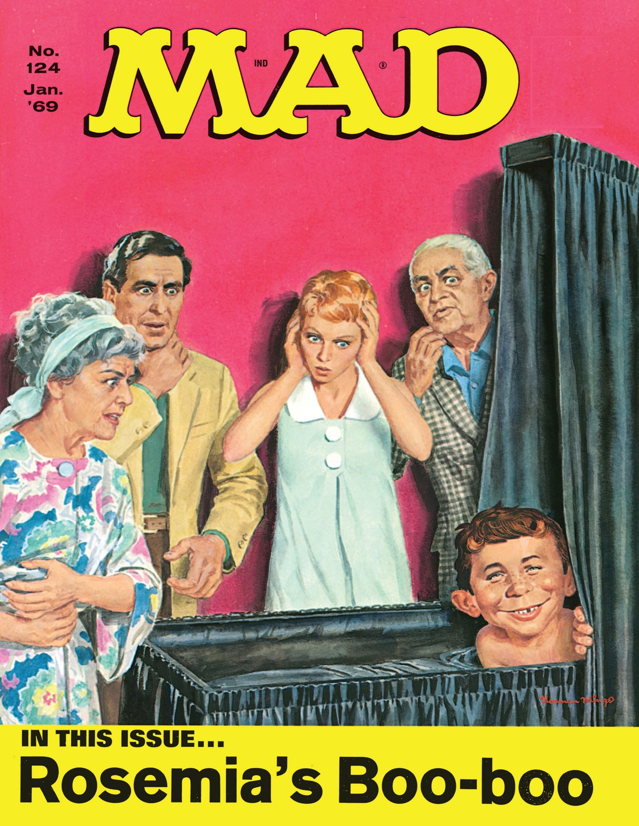 Mad Magazine #124 preview images
