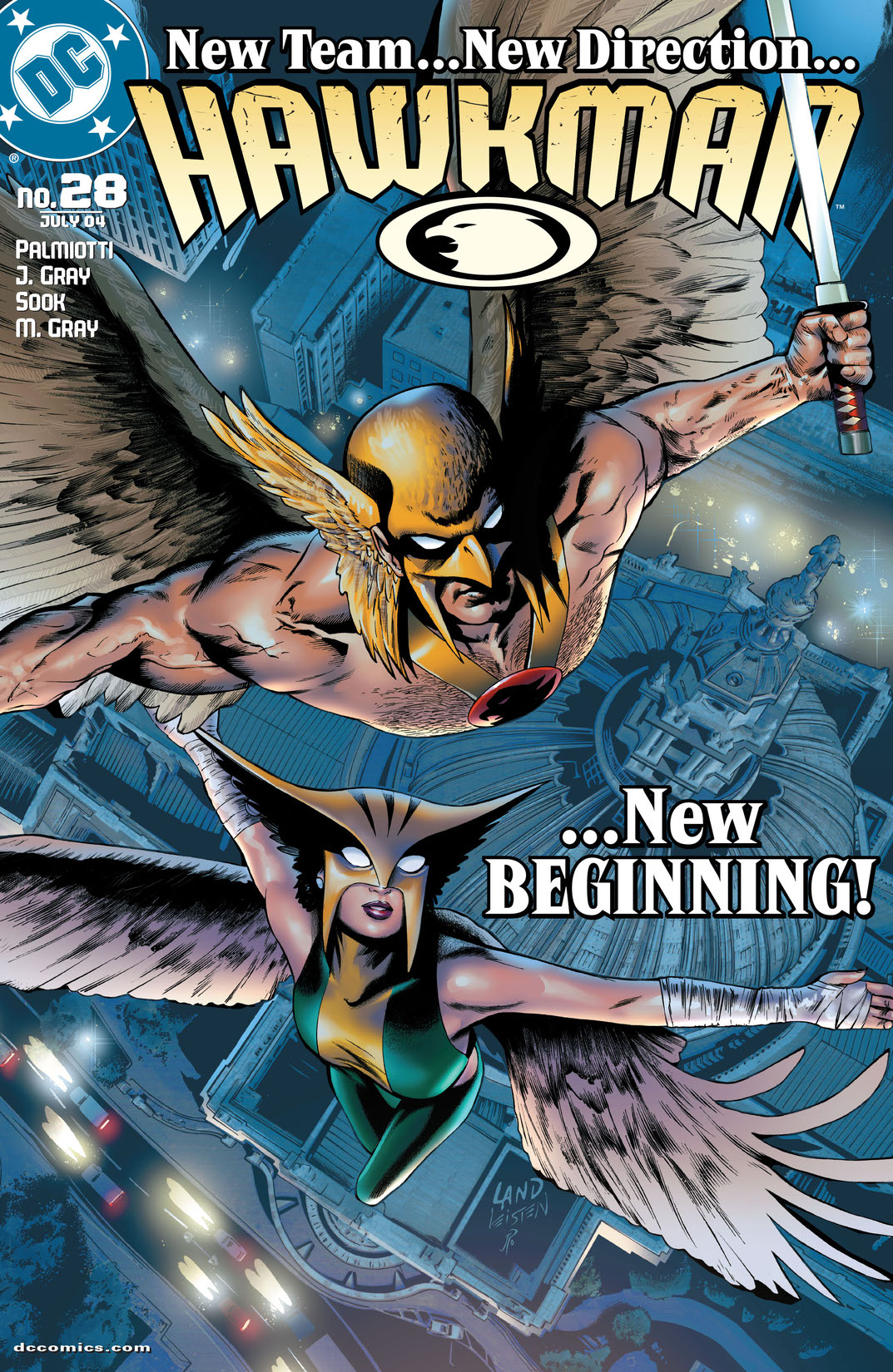 Hawkman (2002-) #28 preview images