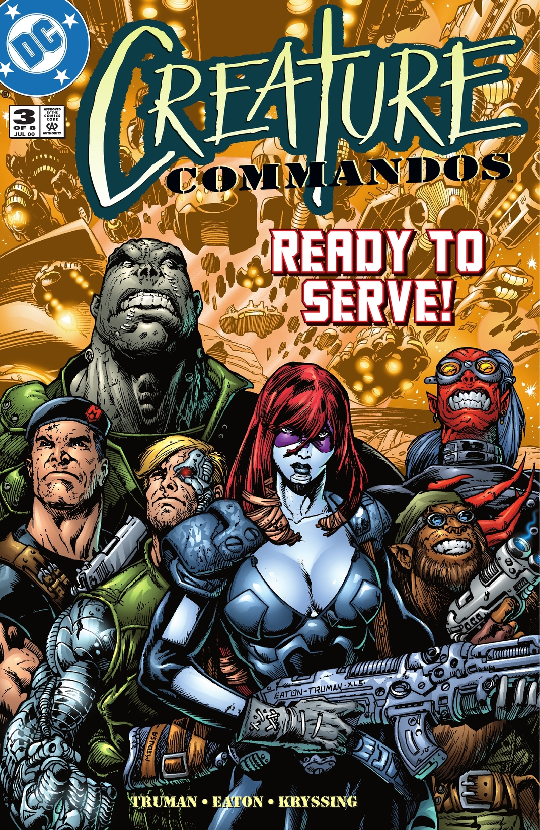 Creature Commandos #3 preview images