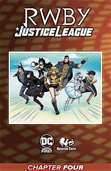 RWBY/Justice League #4 preview images