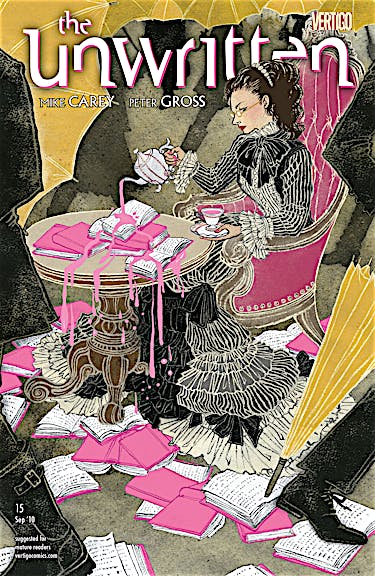 The Unwritten #15 preview images