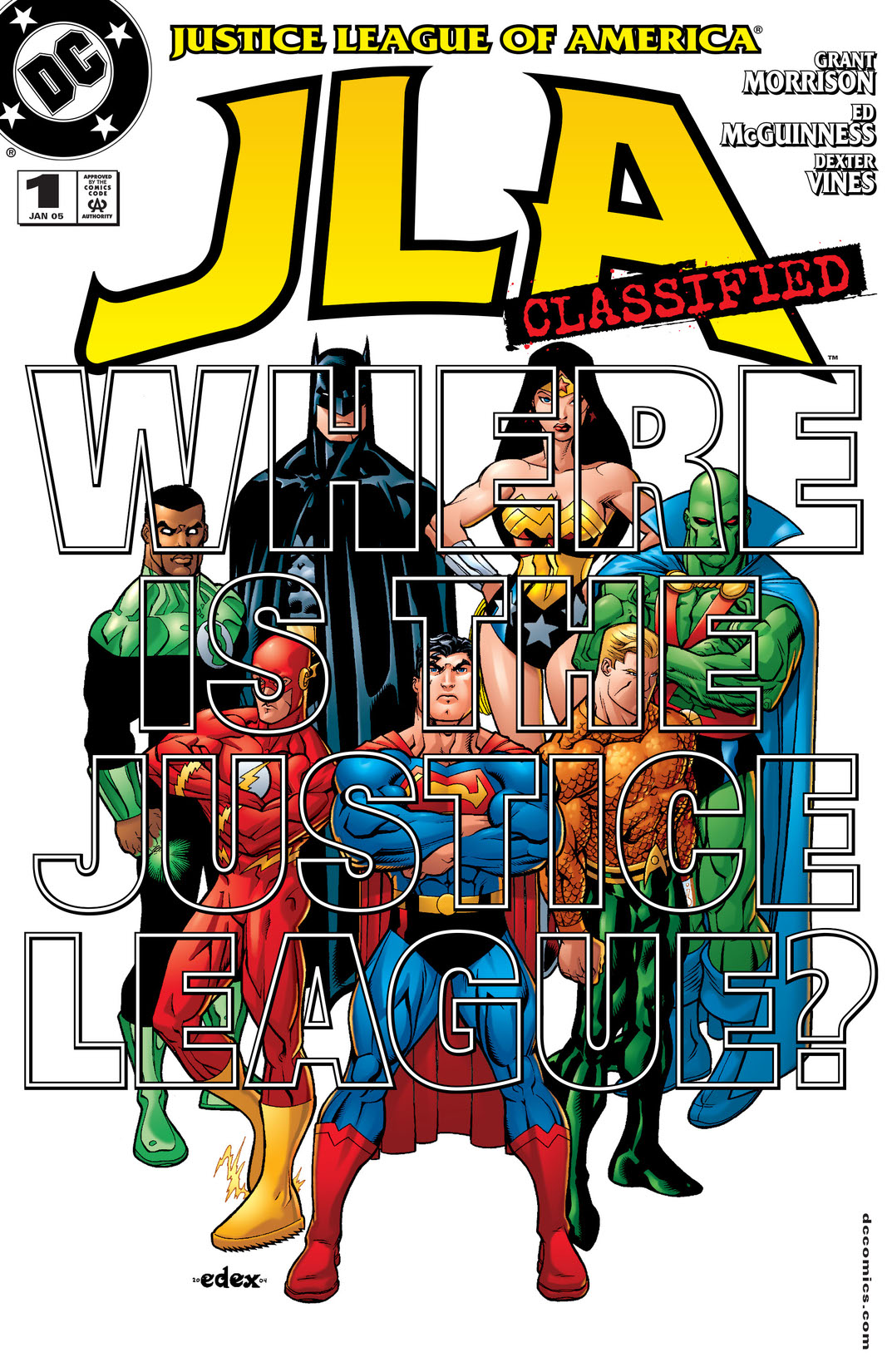 JLA: Classified #1 preview images