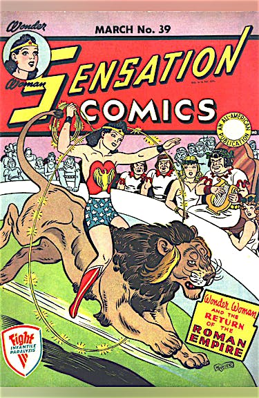 Sensation Comics #39 preview images