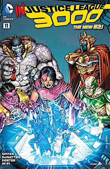 Justice League 3000 #11 preview images
