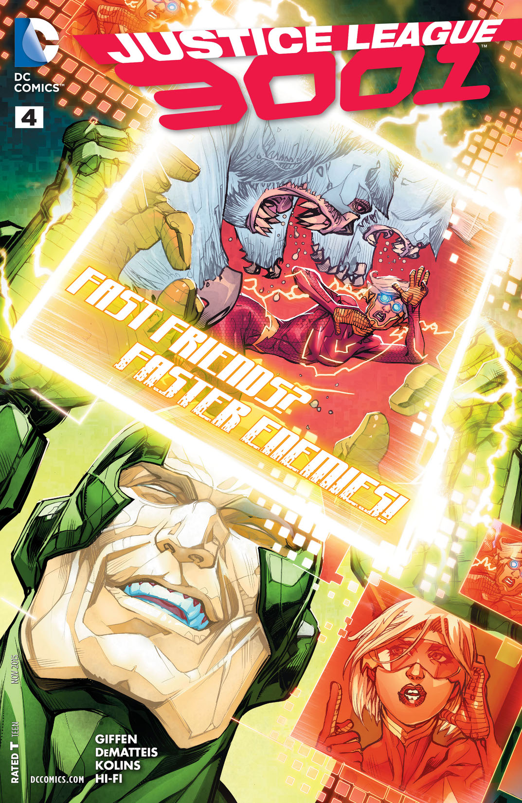 Justice League 3001 #4 preview images