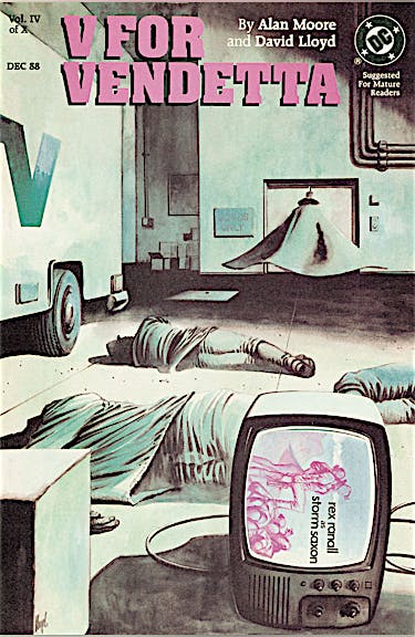 V for Vendetta #4 preview images