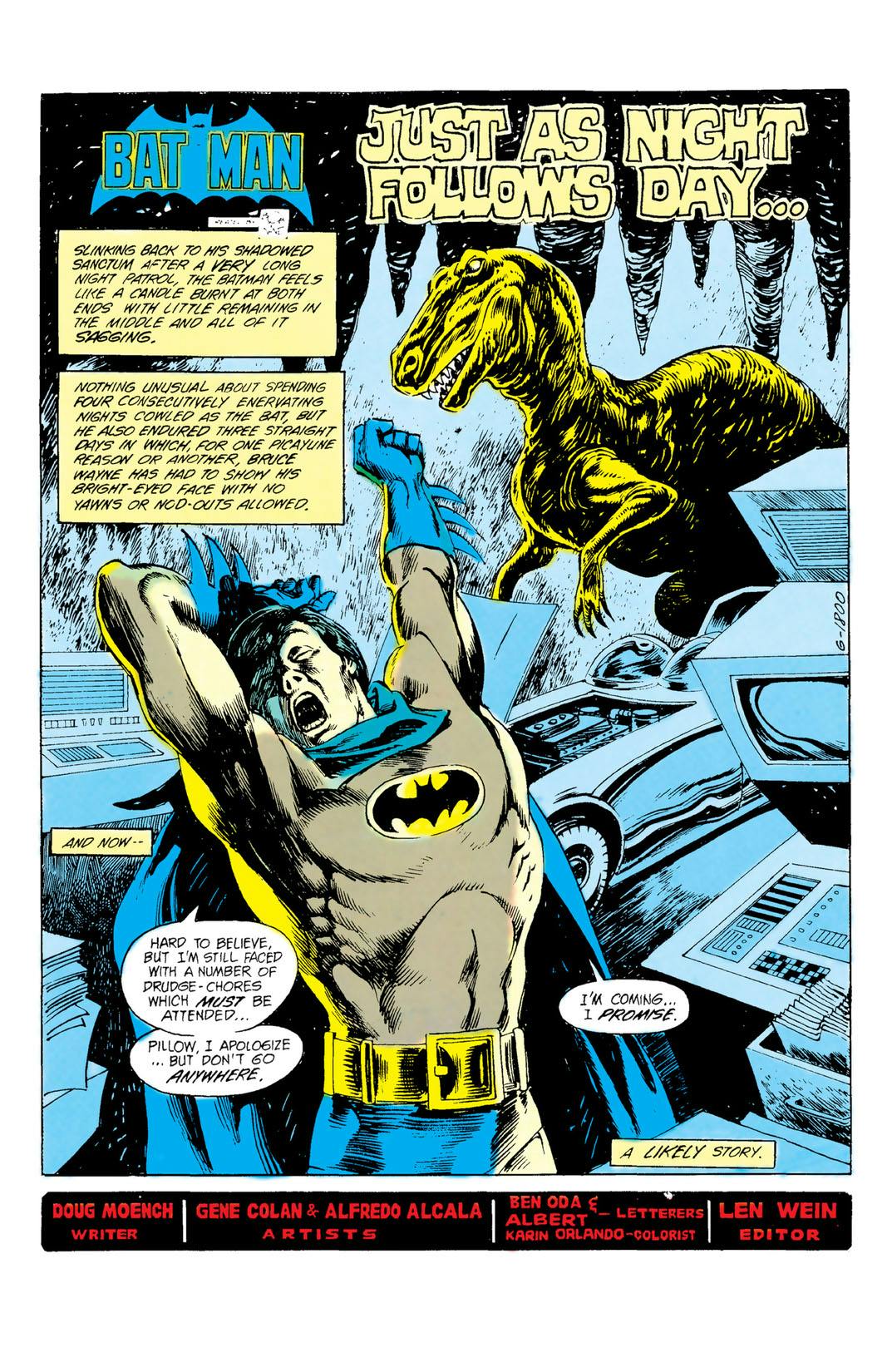 DC 1985 Batman #383. 